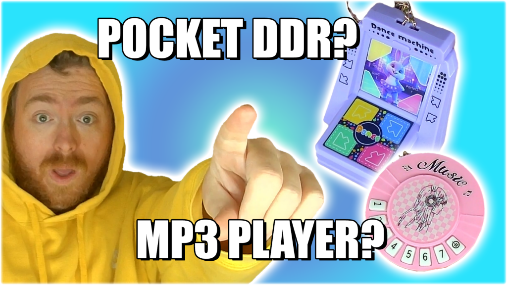 Super Budget Supermaket Aldi Gaming Tech Fidget Gamer £2.50 $3 Pocket DDR Machine MP3 Player Arcade Machine PSP
